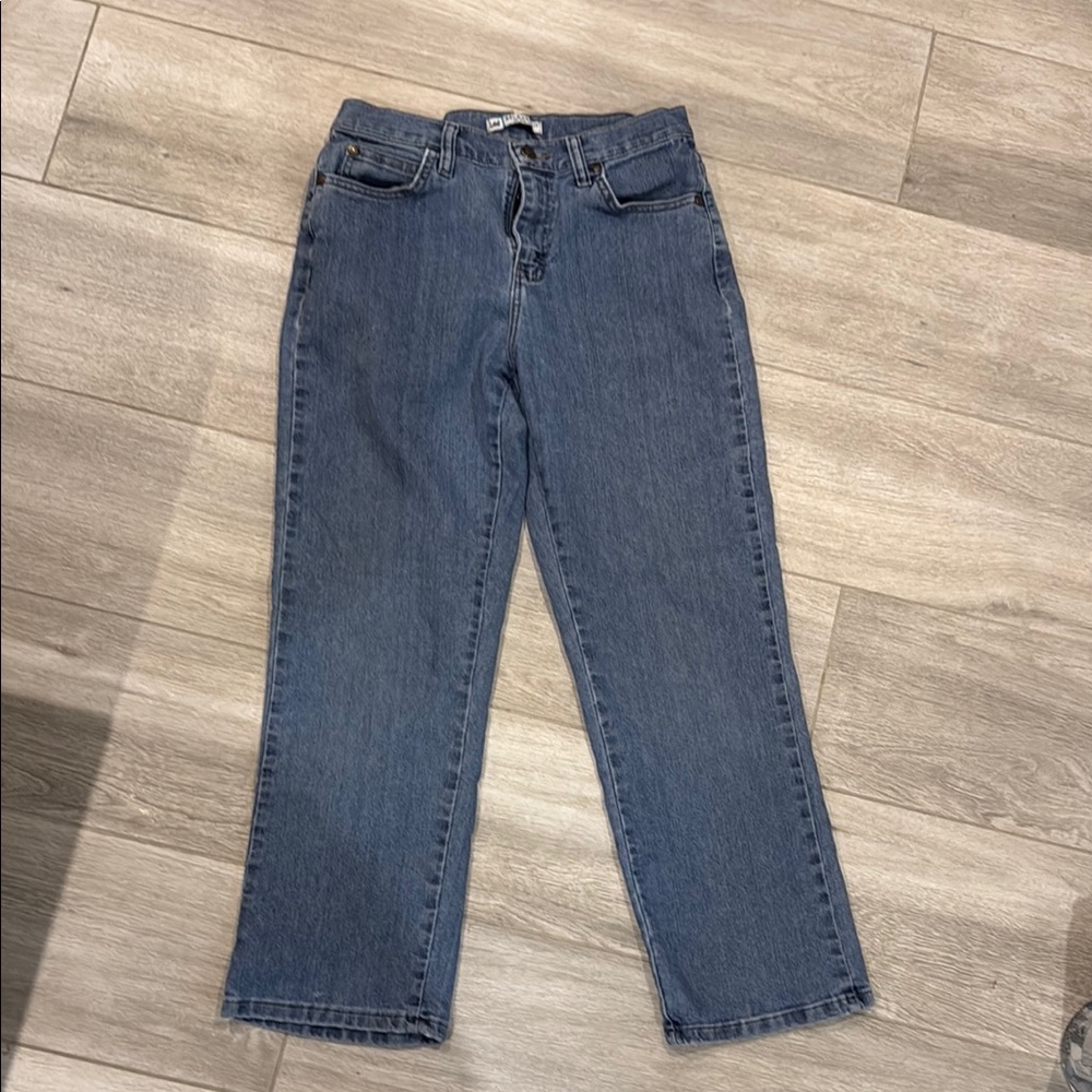 Lee Women's Classic Blue Straight Leg Jeans